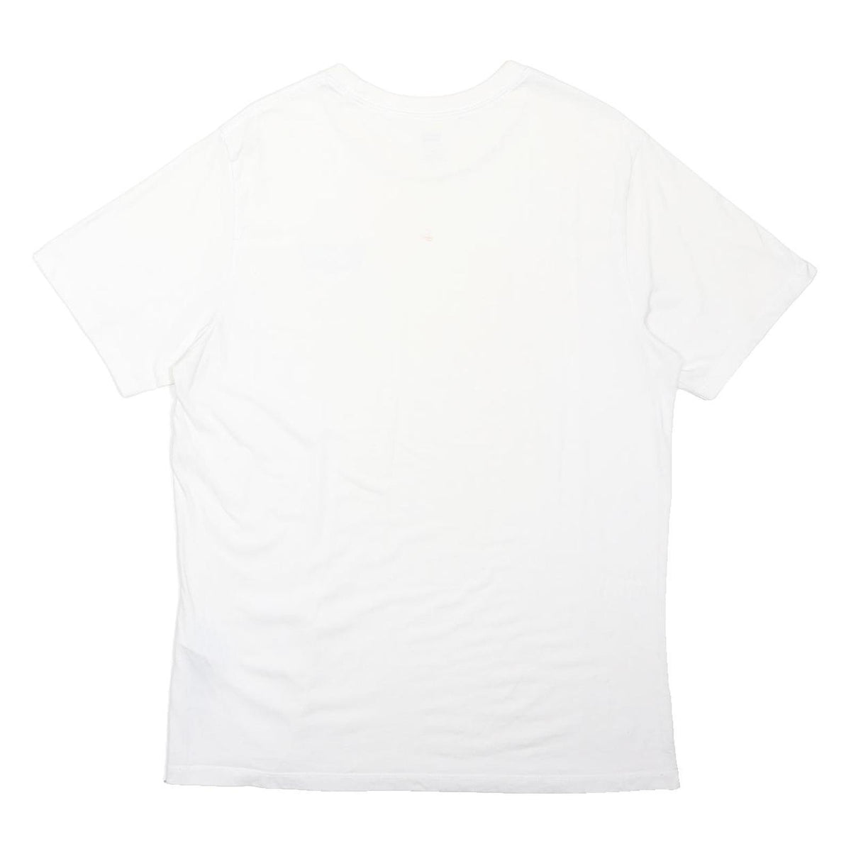 LEVI'S Mens White Graphic T-Shirt L Short Sleeve Crew Neck Cotton Blend Casual