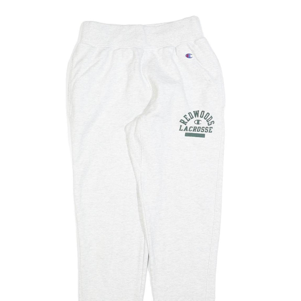 CHAMPION REVERSE WEAVE Womens Joggers White Redwoods Lacrosse Slim Tapered S W24