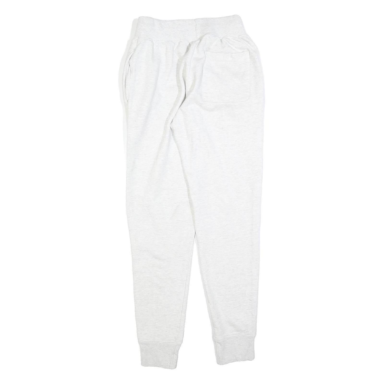 CHAMPION REVERSE WEAVE Womens Joggers White Redwoods Lacrosse Slim Tapered S W24