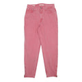 LEVI'S Big E Womens Pink Regular Straight Denim Cotton Light W27 L26 Classic