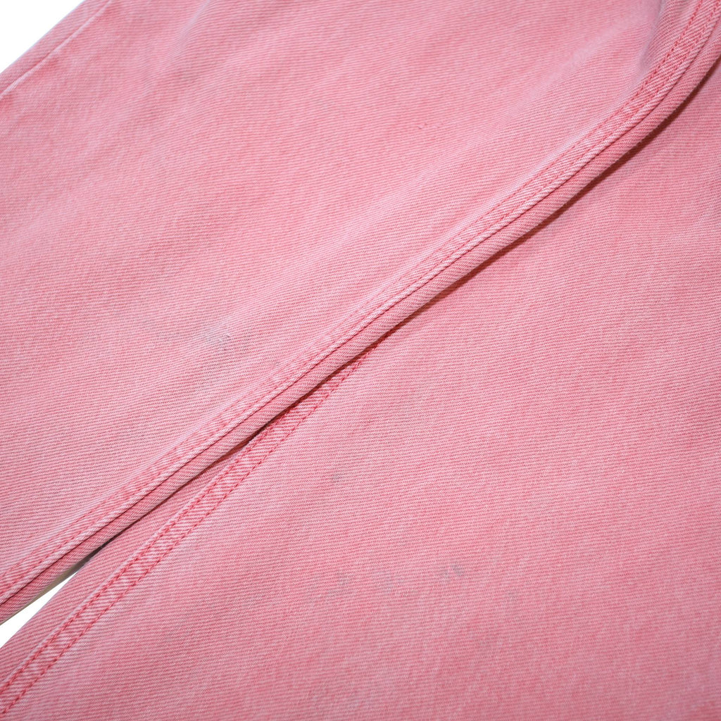 LEVI'S Big E Womens Pink Regular Straight Denim Cotton Light W27 L26 Classic