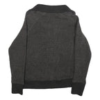 WOOLRICH Womens Grey & Black Zip Jacket M Polyester Casual Outerwear