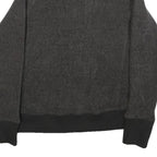 WOOLRICH Womens Grey & Black Zip Jacket M Polyester Casual Outerwear