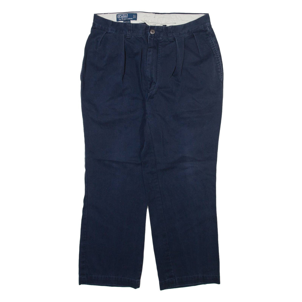 POLO RALPH LAUREN Mens Trousers Blue Regular Straight W29 L21