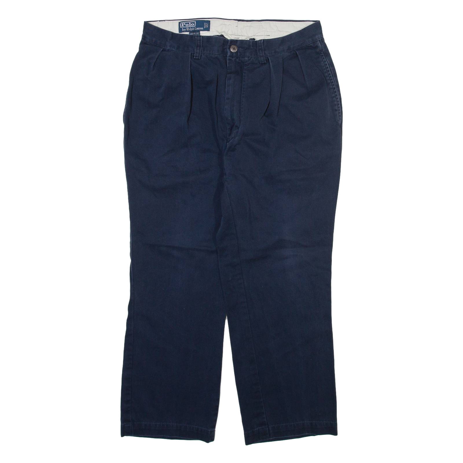 POLO RALPH LAUREN Mens Trousers Blue Regular Straight W29 L21