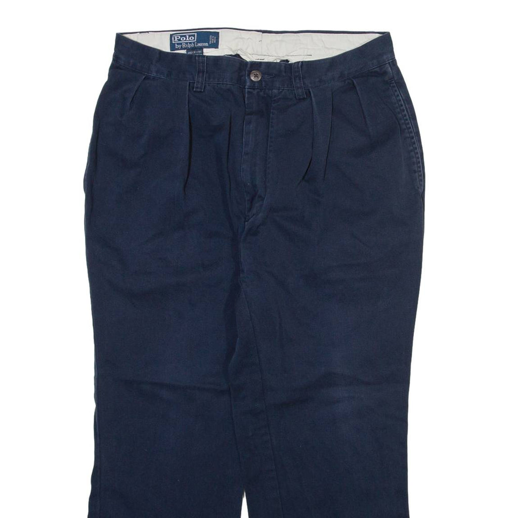 POLO RALPH LAUREN Mens Trousers Blue Regular Straight W29 L21