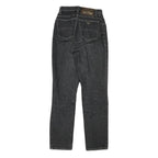 ARMANI JEANS Womens Jeans Black Regular Straight Denim Medium W24 L30 Classic