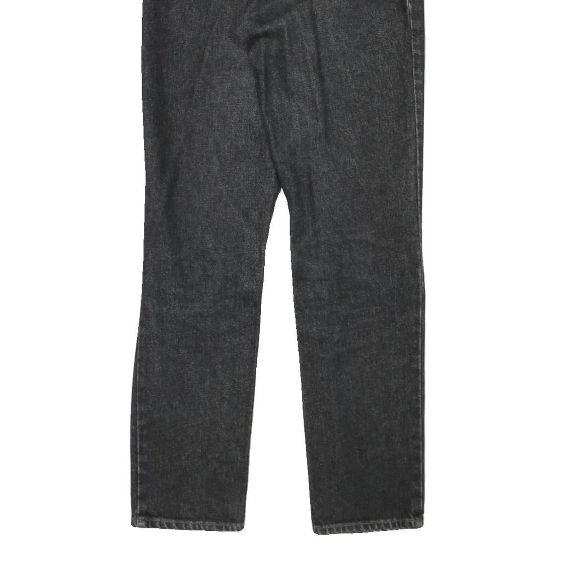 ARMANI JEANS Womens Jeans Black Regular Straight Denim Medium W24 L30 Classic