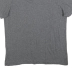NIKE Mens Grey Crew Neck Short Sleeve T-Shirt L Cotton Casual Sportswear
