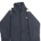 ADIDAS Insulated Womens Jacket Black Colourblock UK 12