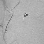 KAPPA Mens Grey Long Sleeve Plain Polo Shirt XL Cotton Blend Casual Sport