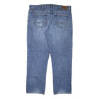 TOMMY HILFIGER Mens Jeans Blue Regular Straight Denim W40 L30 Classic Fit Zip