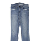 CALVIN KLEIN JEANS Womens Slim Blue Denim Slim Fit Zip W28 L31 Skinny Jeans