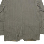 PIERRE CARDIN Mens Grey Wool Pinstripe Tailored Jacket L