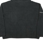 CHAMPION Womens Black Hoodie XL Pullover Logo Fleece Casual Sweater