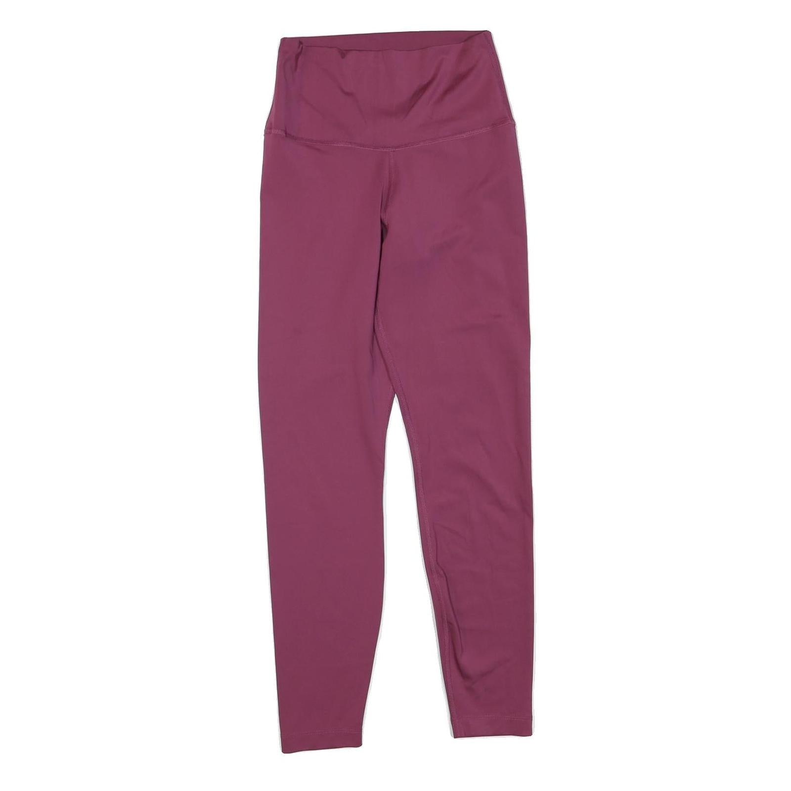 NIKE Womens Joggers Maroon Slim Skinny S W22 L25 Lightweight Athletic