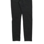 LEVI'S 512 Tapered Mens Jeans Black Slim Tapered Denim W30 L29 Zip Cotton Blend