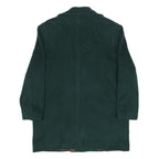 VIYELLA Womens Green Wool Blend Button Jacket UK 14 Classic Regular Fit Plain