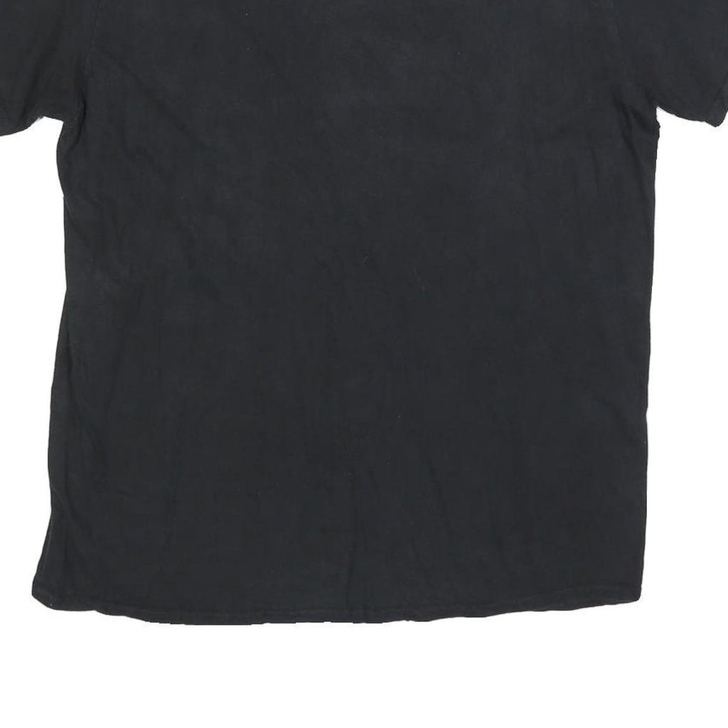 NFL Mens Black Steelers Football Graphic T-Shirt L Short Sleeve Crew Neck