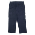 DICKIES Workwear Cargo Mens Trousers Blue Regular Straight W38 L28