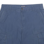 CHAPS Mens Shorts Blue Cargo L W36 Cotton Comfortable Casual Pockets