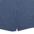 CHAPS Mens Shorts Blue Cargo L W36 Cotton Comfortable Casual Pockets