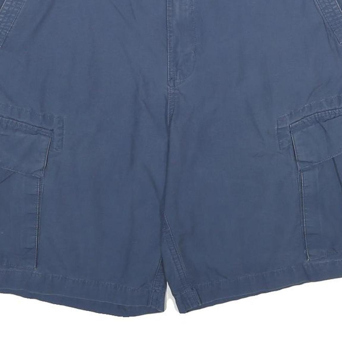 CHAPS Mens Shorts Blue Cargo L W36 Cotton Comfortable Casual Pockets