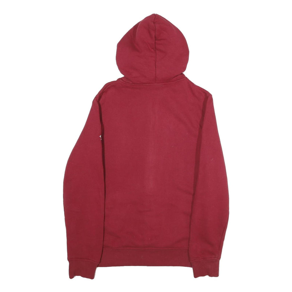 SACRAMENTO Mens Red Full Zip Hoodie L Football Club Cotton Casual Wear