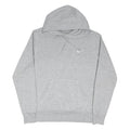 NIKE Mens Grey Pullover Hoodie M Grey Sweatshirt Casual