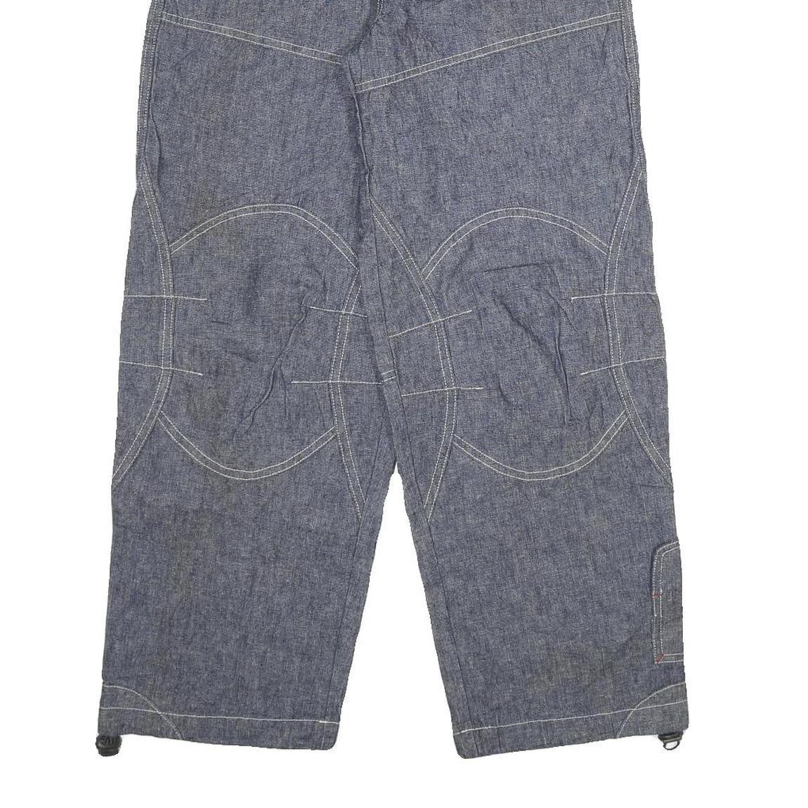 US 55 Mens Relaxed Denim Jeans Blue Cotton Blend W24 L27 Casual Zip Fastening