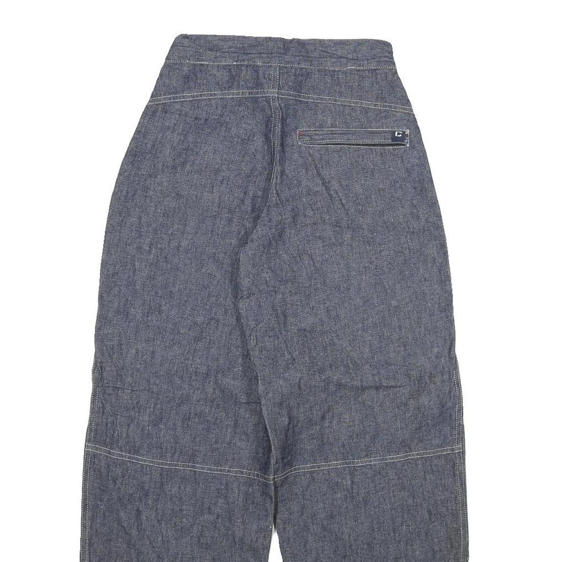 US 55 Mens Relaxed Denim Jeans Blue Cotton Blend W24 L27 Casual Zip Fastening