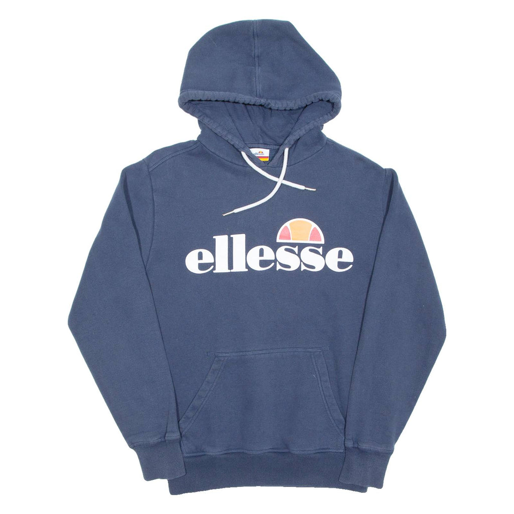 ELLESSE Womens Blue Hoodie UK 10