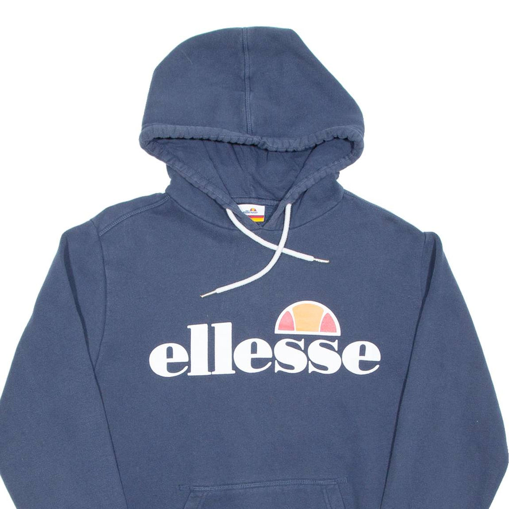 ELLESSE Womens Blue Hoodie UK 10