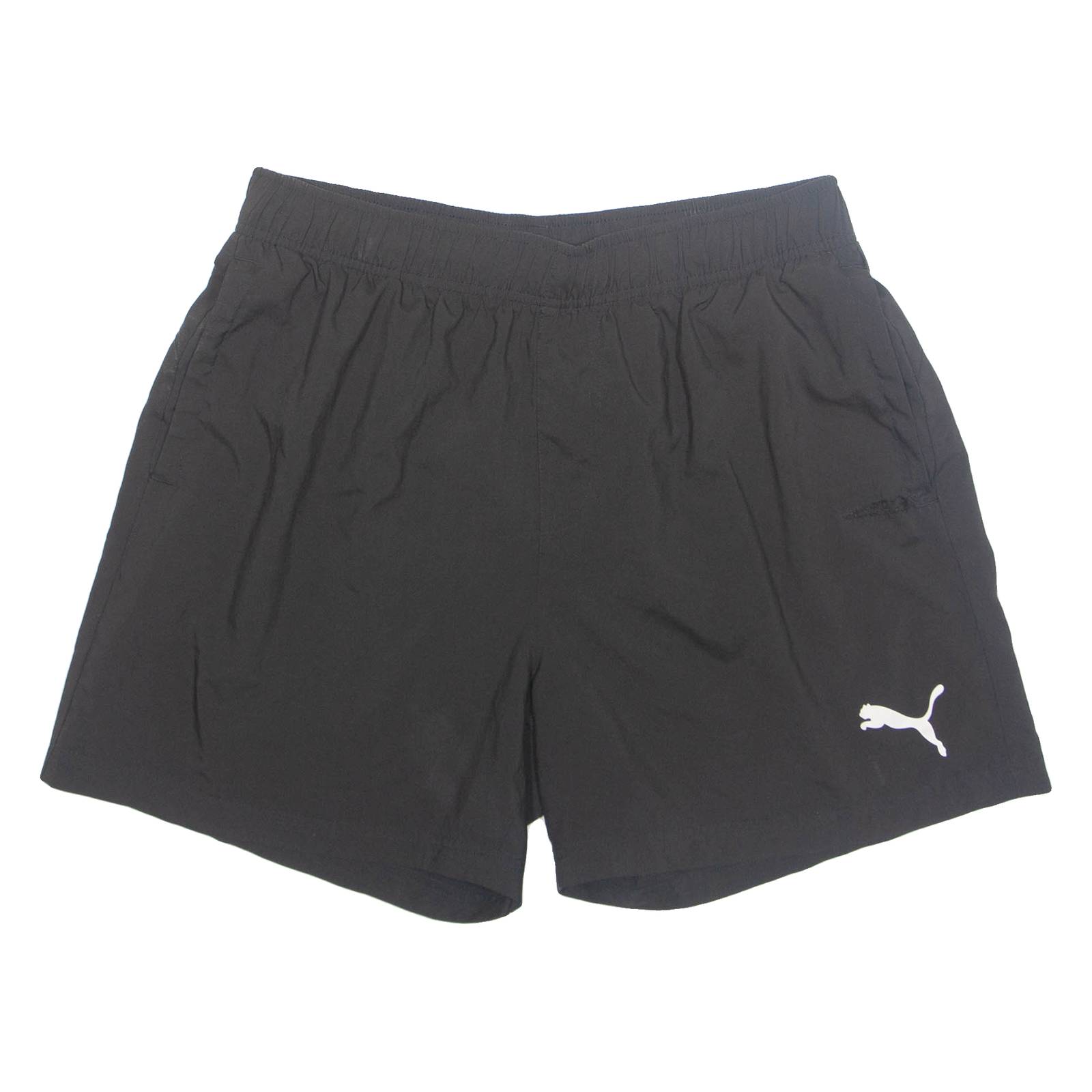 PUMA Mens Sports Shorts Black L W30