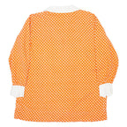 Womens Shirt Orange Floral Long Sleeve XL