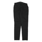 LEVI'S Womens Jeans Black Slim Skinny Denim Medium W26 L28 Stylish Zip