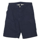CARHARTT Mens Shorts Navy Blue Cargo M W32 Workwear Durable