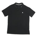 CARHARTT Mens Black Short Sleeve Plain S Cotton Polo Shirt Classic Fit