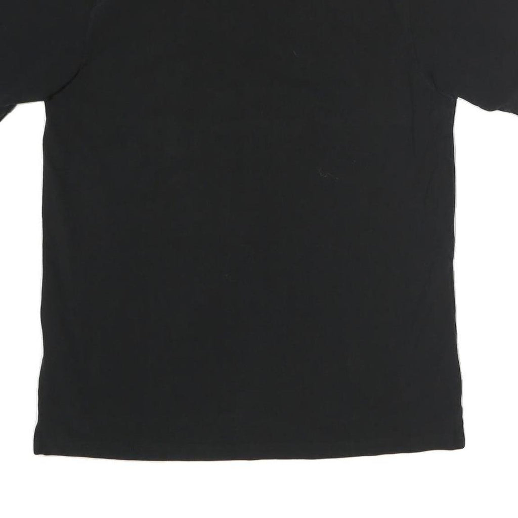 CARHARTT Mens Black Short Sleeve Plain S Cotton Polo Shirt Classic Fit