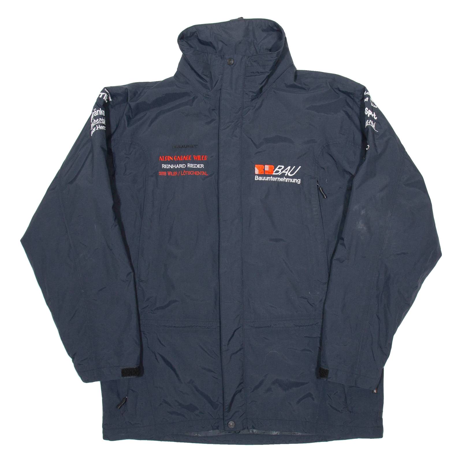 MAMMUT Aldin Garage Wiler Mens Coat Black Nylon XL