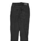 LEVI'S 721 Womens Jeans Black Slim Skinny Denim W24 L27 Classic Style Zip