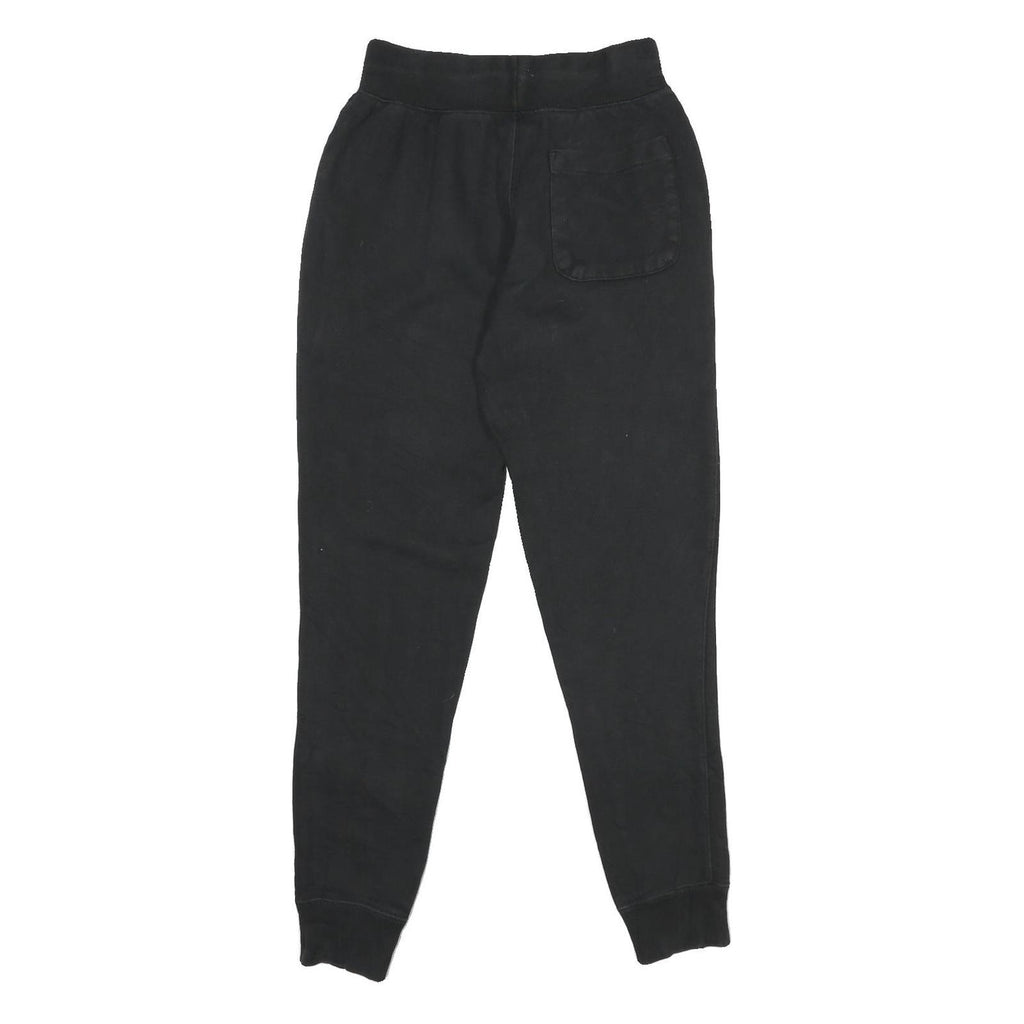 CHAMPION REVERSE WEAVE Mens Joggers Black S W24 L30 Cotton Blend Slim Tapered
