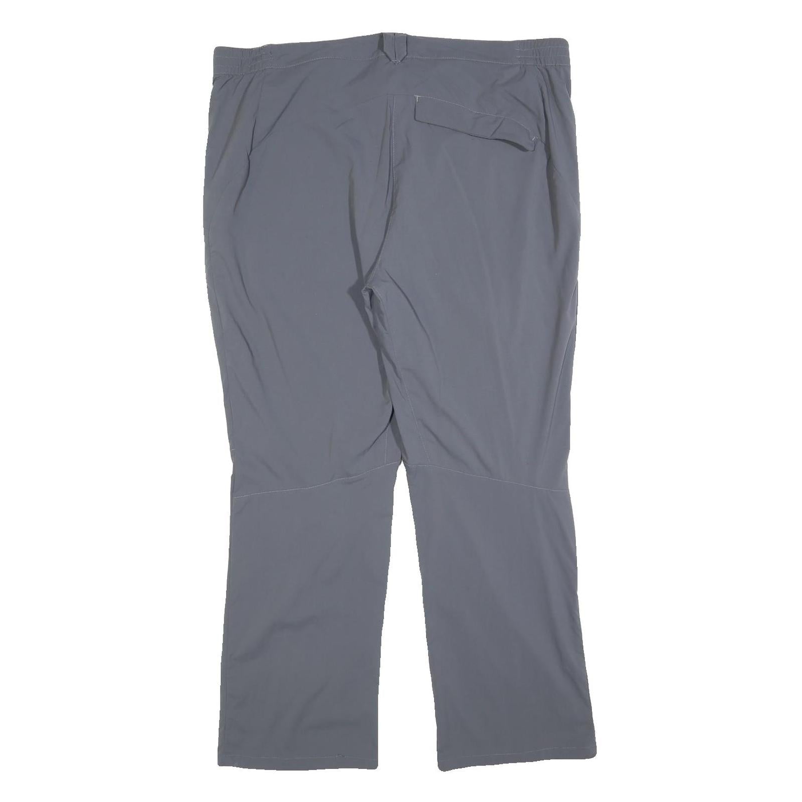 JACK WOLFSKIN Womens Regular Grey Trousers W40 L30 Zip Outdoor Activewear