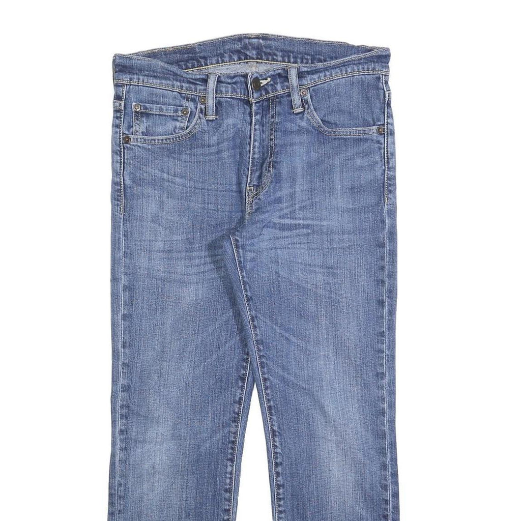 LEVI'S 511 Slim Mens Jeans Blue Slim Skinny Denim Medium W30 L26 Classic Zip