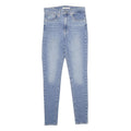 LEVI'S Mile High Super Skinny Big E Womens Jeans Blue Slim Skinny Denim Light