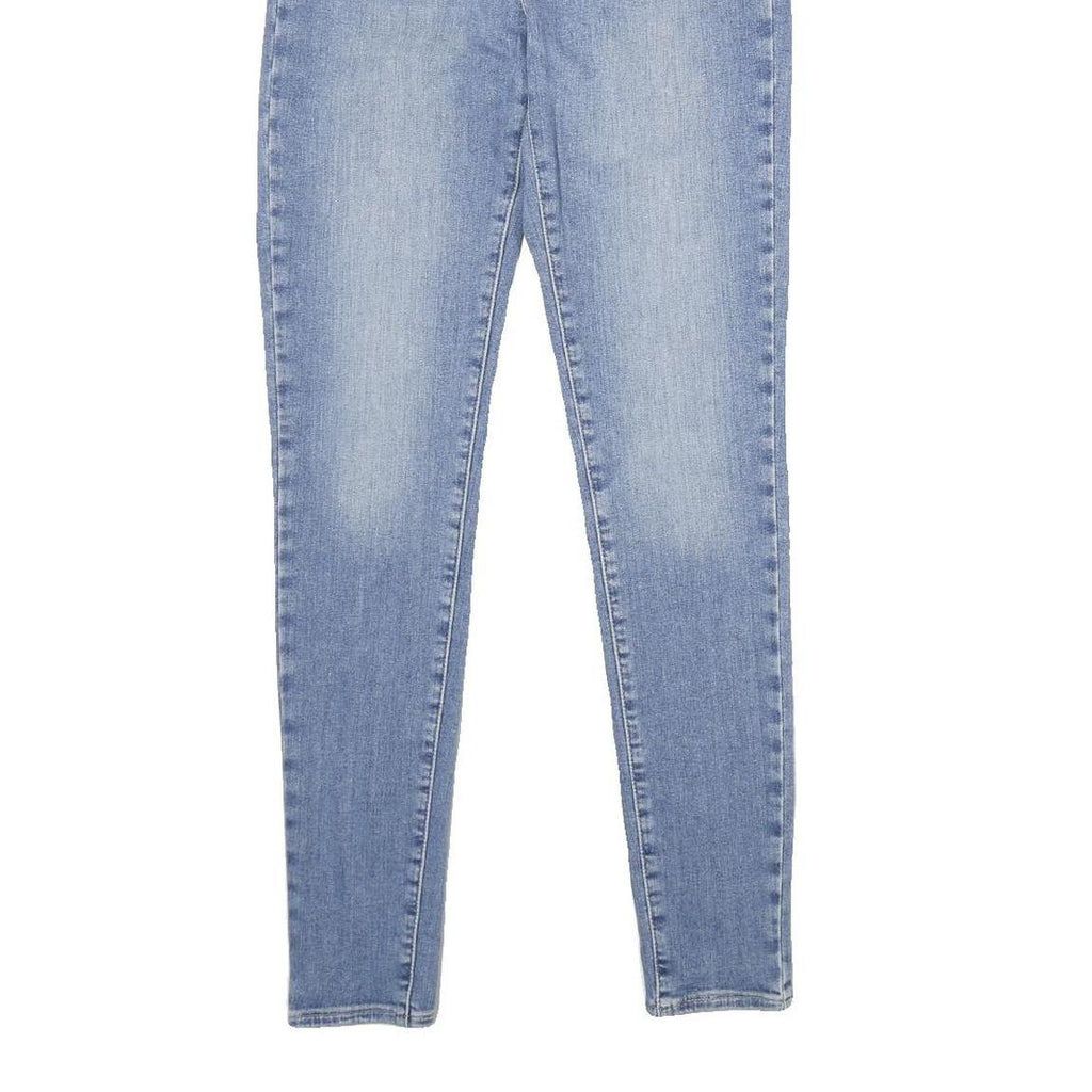 LEVI'S Mile High Super Skinny Big E Womens Jeans Blue Slim Skinny Denim Light