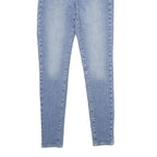 LEVI'S Mile High Super Skinny Big E Womens Jeans Blue Slim Skinny Denim Light