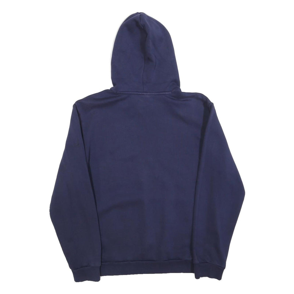 PUMA Mens Navy Hoodie M Cotton Blend Pullover Sports Casual Sweatshirt