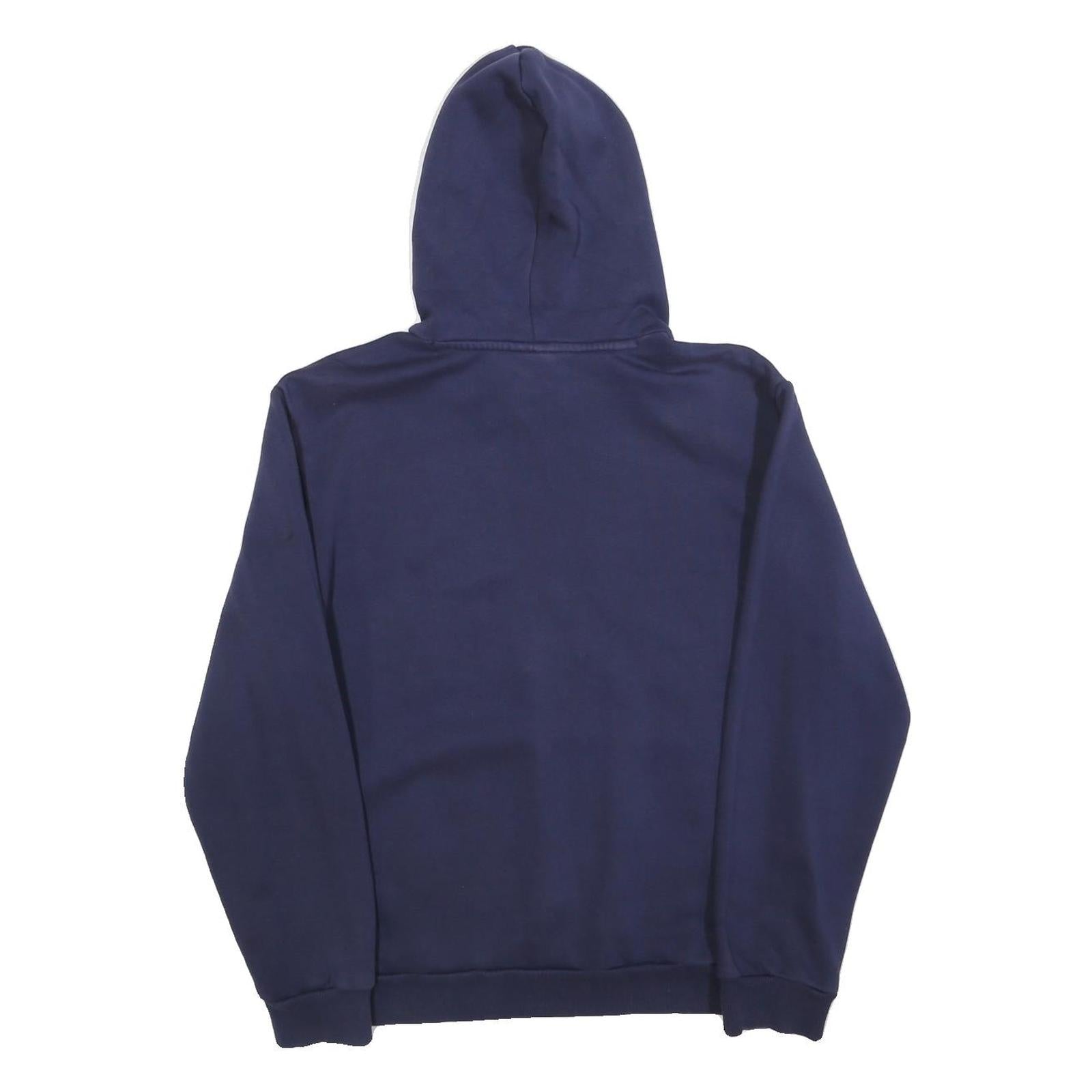 PUMA Mens Navy Hoodie M Cotton Blend Pullover Sports Casual Sweatshirt