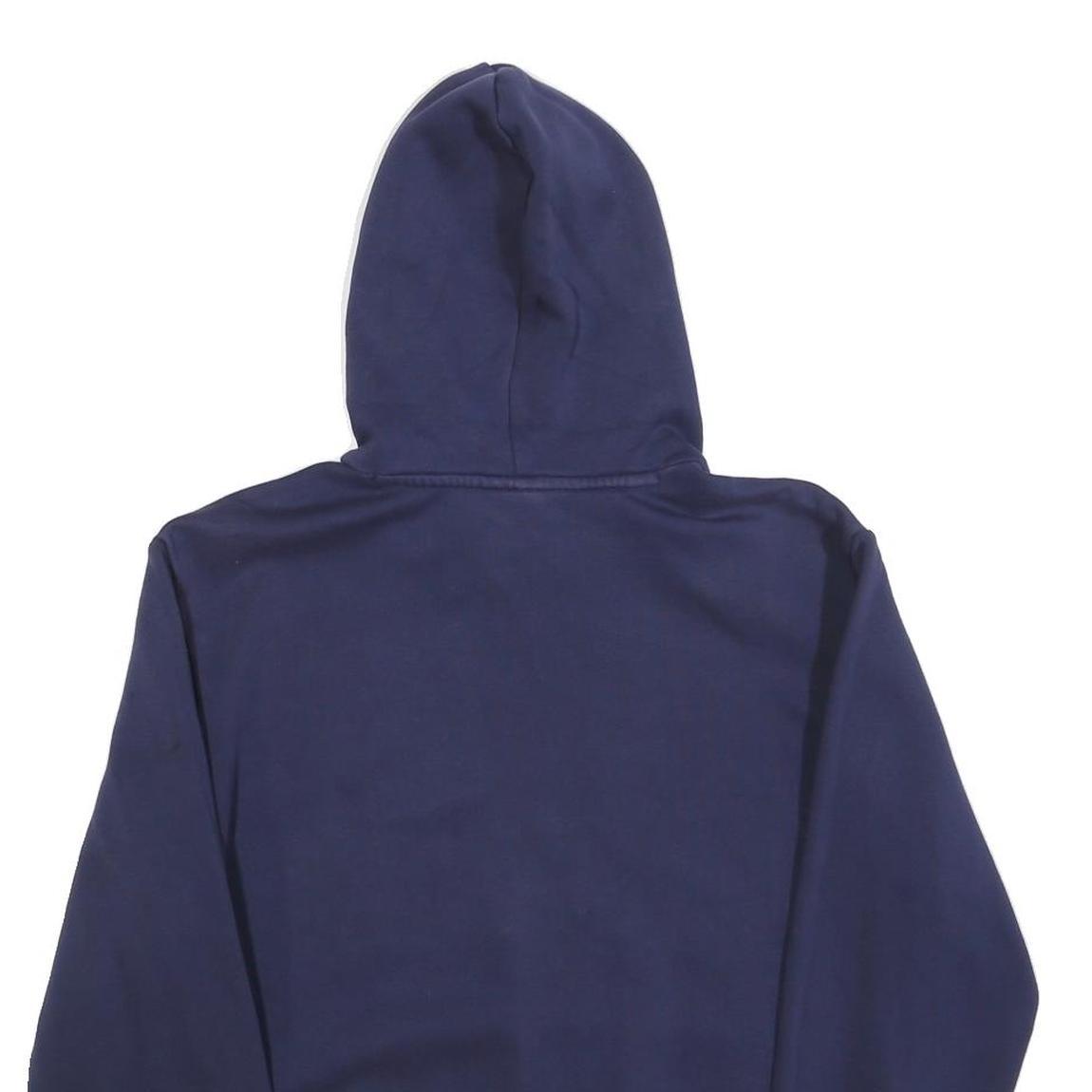 PUMA Mens Navy Hoodie M Cotton Blend Pullover Sports Casual Sweatshirt